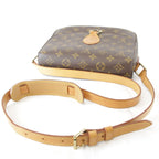 Louis Vuitton Monogram Saint-cloud GM Shoulder Bag Canvas Brown — view 5