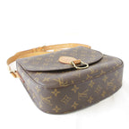 Louis Vuitton Monogram Saint-cloud GM Shoulder Bag Canvas Brown — view 4