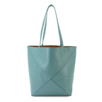 Loewe Puzzle Fold Tote Bag Medium Leather Water — view 2