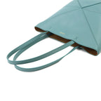 Loewe Puzzle Fold Tote Bag Medium Leather Water — view 5
