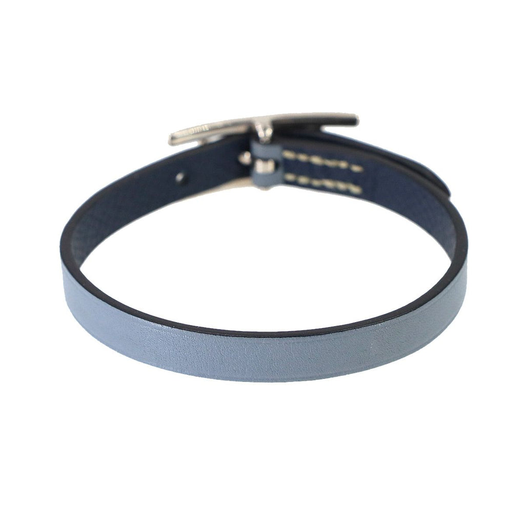 Hermes Behapi Double Tour Reversible Bracelet Swift Epsom Blue Run Navy T4 — view 3