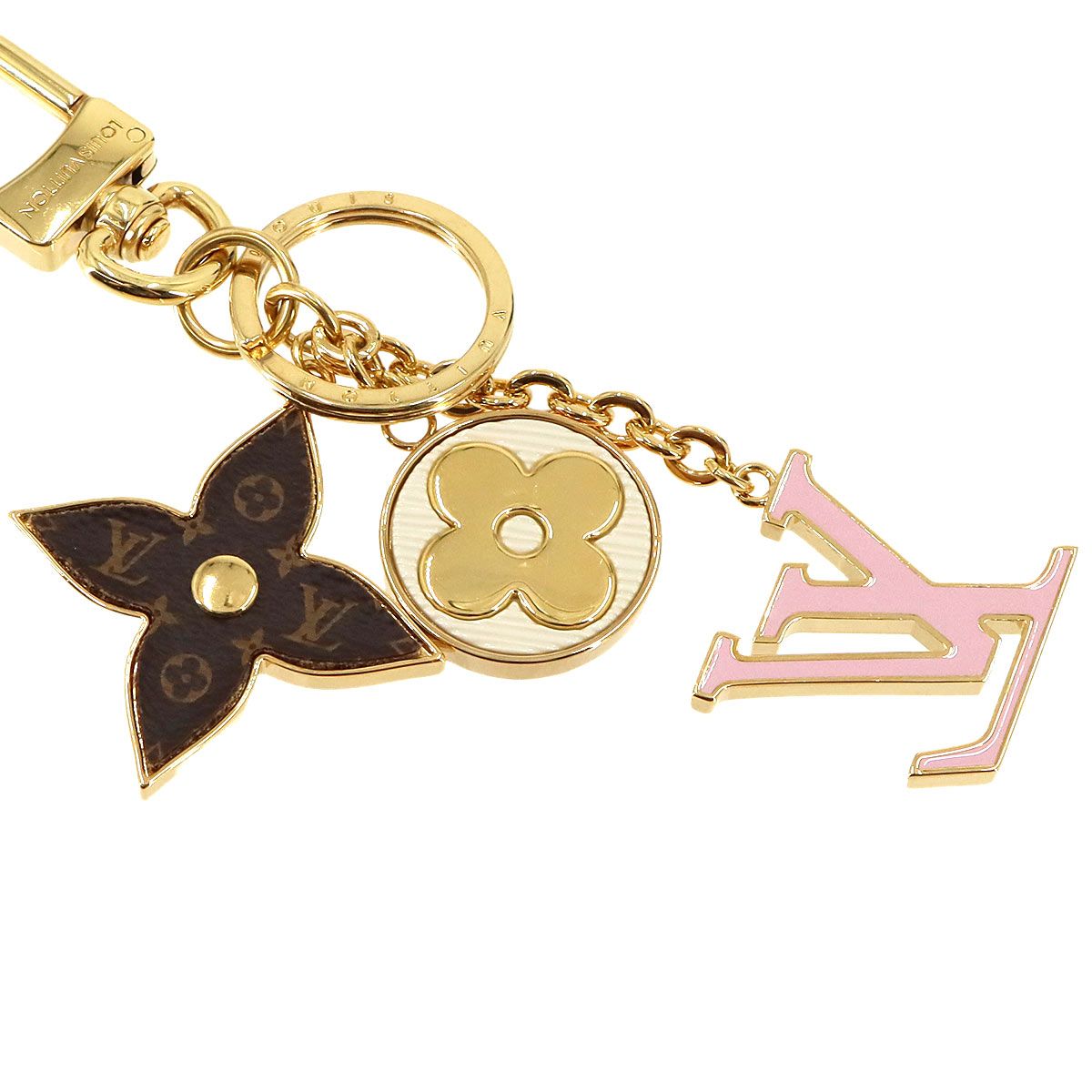 Louis Vuitton Porte Cles Monogram Key Holder Spring Street Bag Charm — view 6