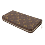 Louis Vuitton Monogram Zippy Wallet Zip Around Washed Blue — view 4