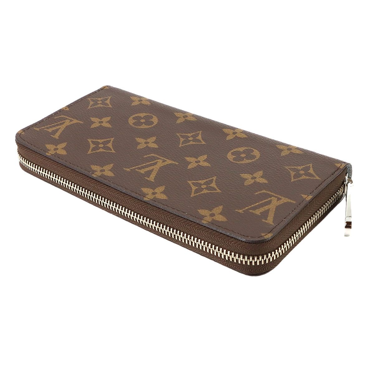 Louis Vuitton Monogram Zippy Wallet Zip Around Washed Blue — view 4