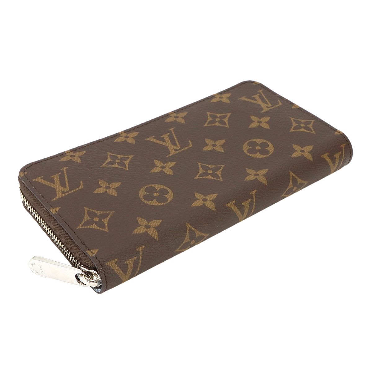Louis Vuitton Monogram Zippy Wallet Zip Around Washed Blue — view 3