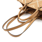 Louis Vuitton Bicolor Monogram Empreinte On The Go MM 2-Way Tote Shoulder Bag — view 6