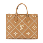Louis Vuitton Bicolor Monogram Empreinte On The Go MM 2-Way Tote Shoulder Bag — view 3