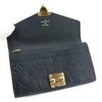 Louis Vuitton Monogram Empreinte Portefeuille Metis Bifold Wallet Noir — view 6