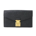 Louis Vuitton Monogram Empreinte Portefeuille Metis Bifold Wallet Noir
