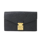 Louis Vuitton Monogram Empreinte Portefeuille Metis Bifold Wallet Noir