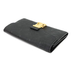 Louis Vuitton Monogram Empreinte Portefeuille Metis Bifold Wallet Noir — view 5