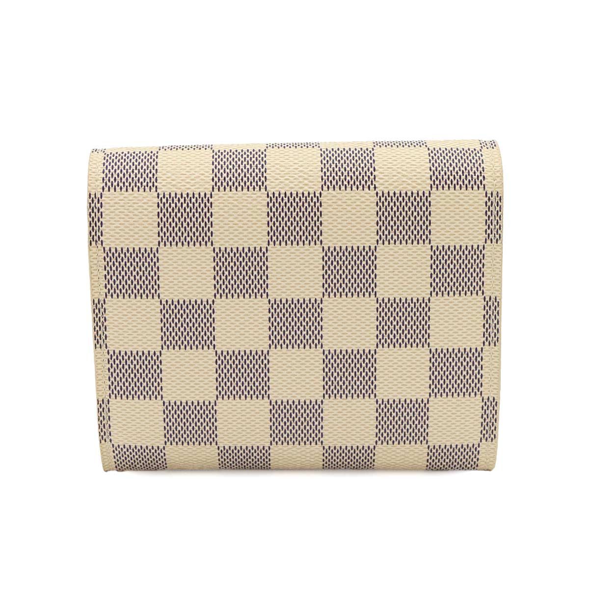 Louis Vuitton Damier Azur Portefeuille Joy Trifold Wallet Joy — view 3