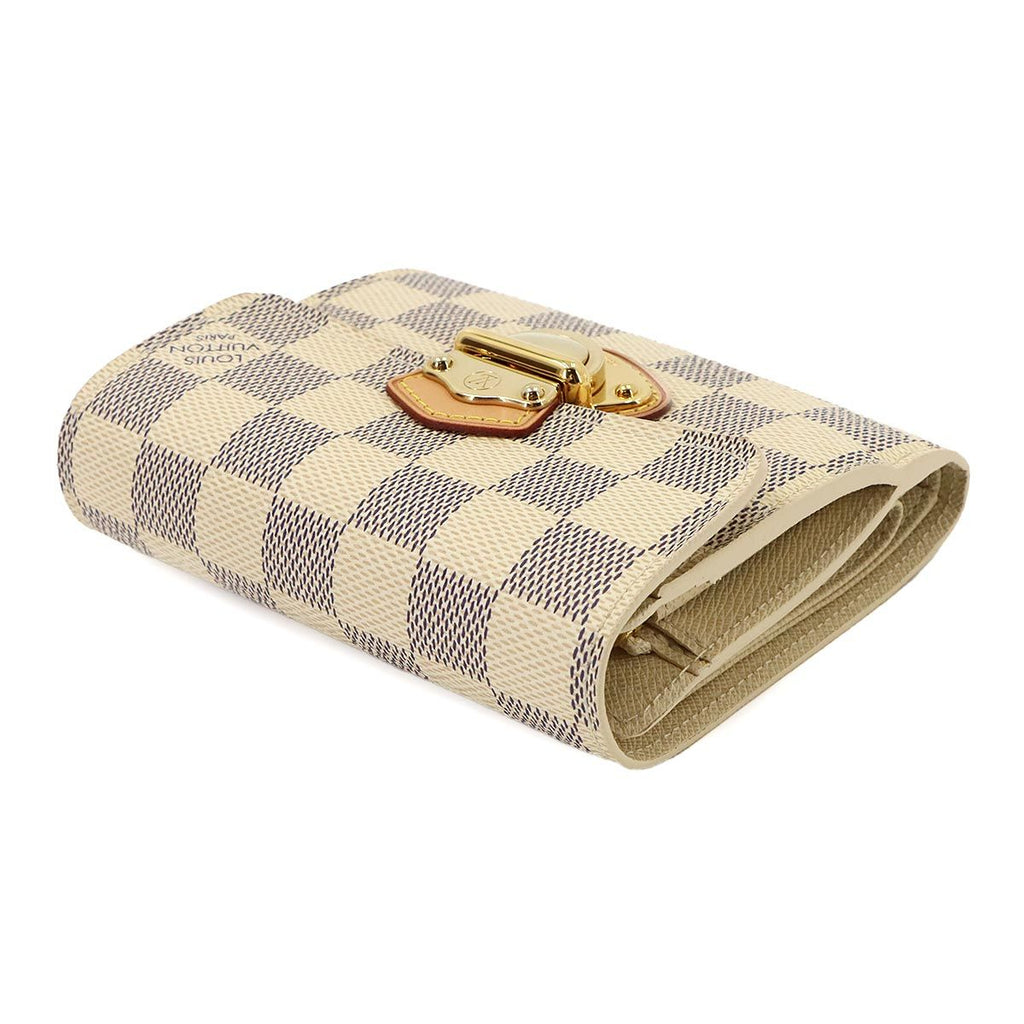 Louis Vuitton Damier Azur Portefeuille Joy Trifold Wallet Joy — view 5