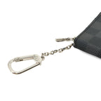 Louis Vuitton Damier Graphite Pochette Cles Coin Purse Key Case — view 8