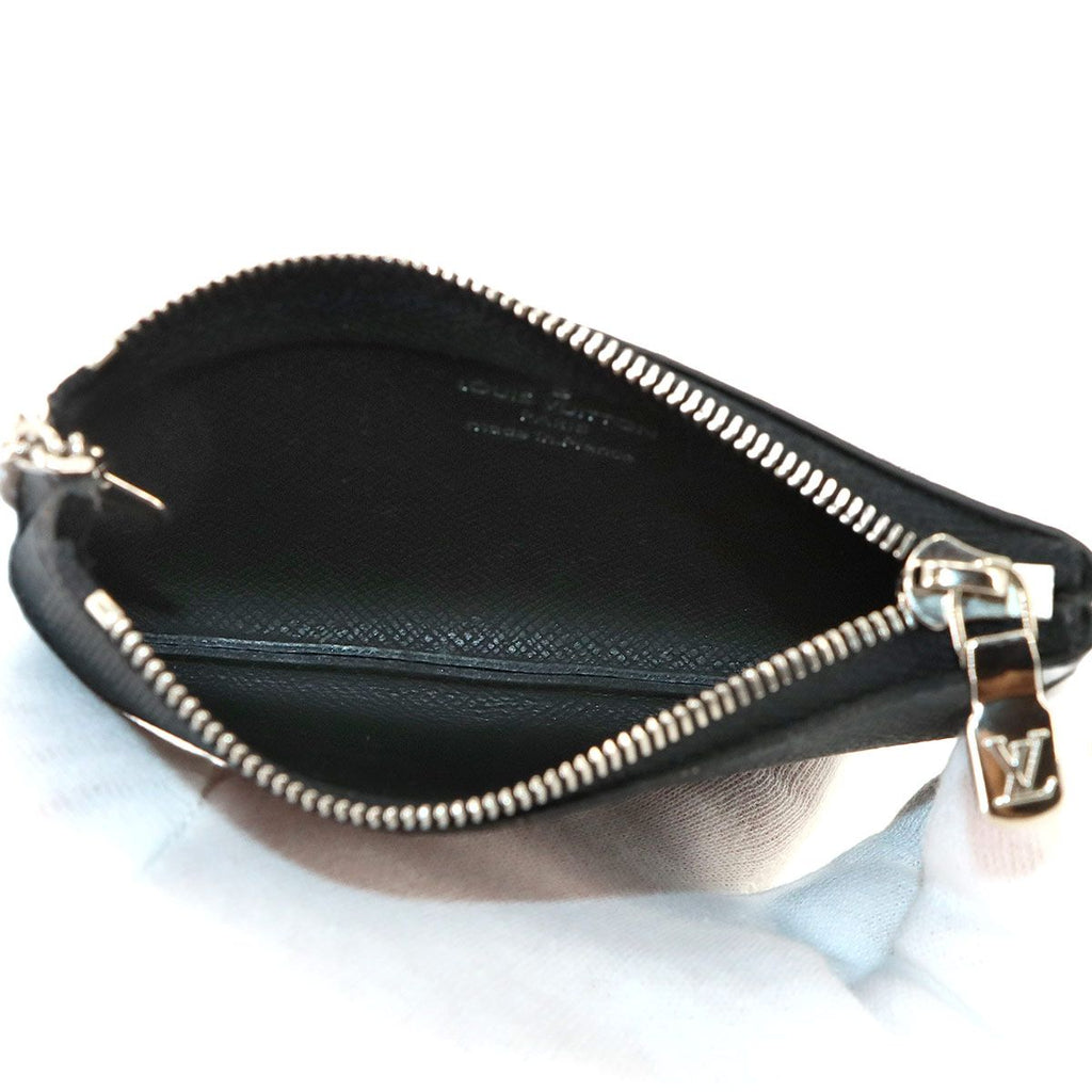 Louis Vuitton Damier Graphite Pochette Cles Coin Purse Key Case — view 6