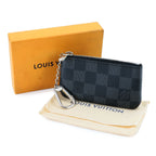 Louis Vuitton Damier Graphite Pochette Cles Coin Purse Key Case — view 2