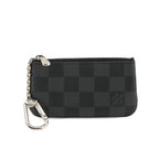 Louis Vuitton Damier Graphite Pochette Cles Coin Purse Key Case