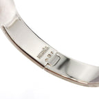 Hermes Clic H PM Bangle Ivory Silver Bracelet — view 6