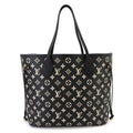 Louis Vuitton Monogram Empreinte Neverfull MM Tote Bag Black White