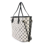 Louis Vuitton Monogram Empreinte Neverfull MM Tote Bag Black White — view 4