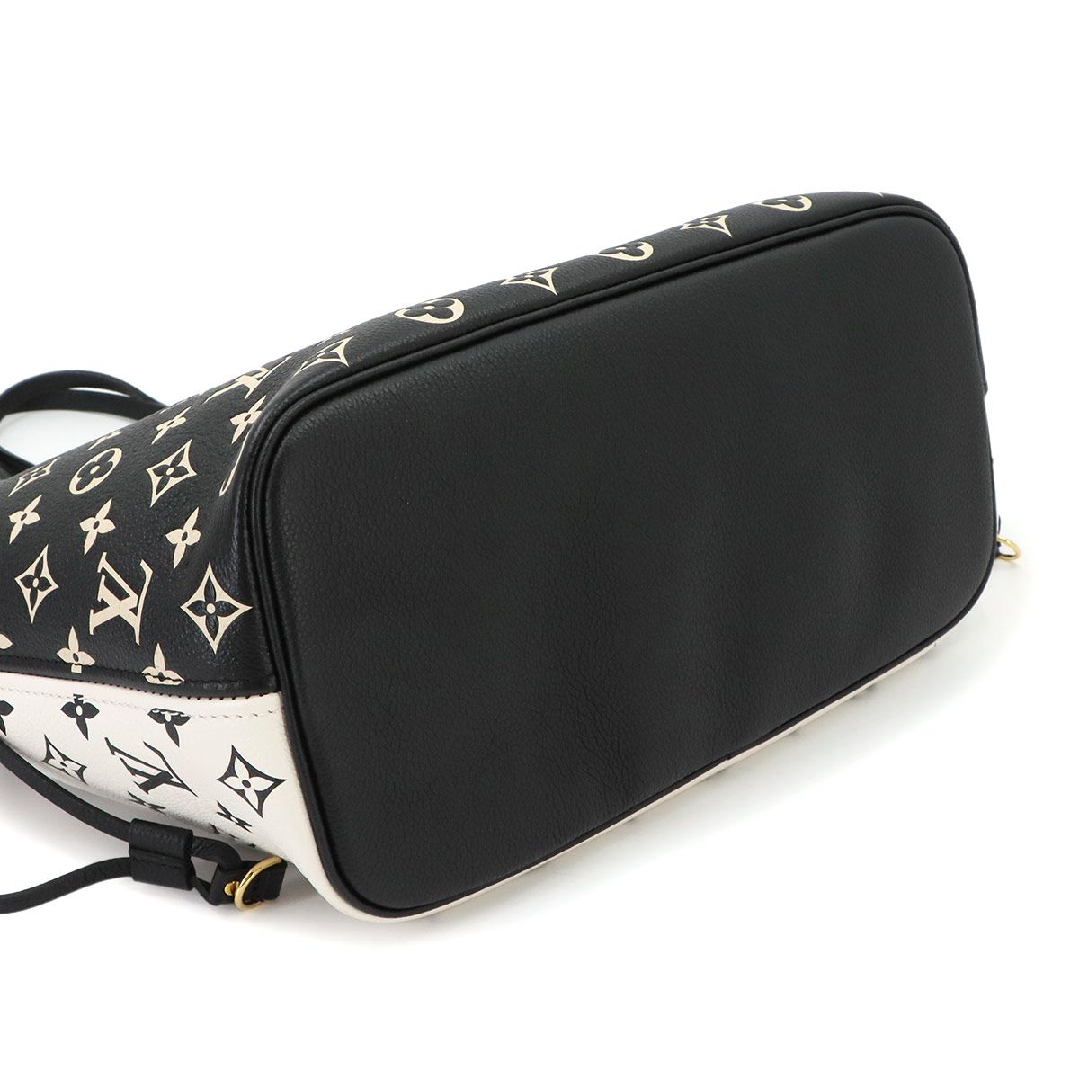 Louis Vuitton Monogram Empreinte Neverfull MM Tote Bag Black White — view 5