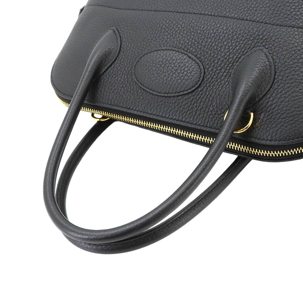 Hermes Bolide 31 2-Way Bag Taurillon Clemence Black Gold — view 6