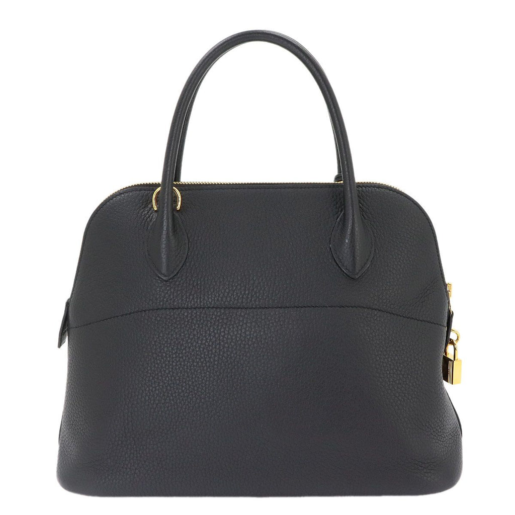 Hermes Bolide 31 2-Way Bag Taurillon Clemence Black Gold — view 3
