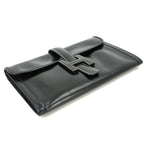 Hermes Jige PM Clutch Box Calf Black — view 5