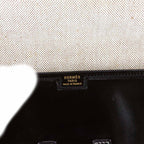 Hermes Jige PM Clutch Box Calf Black — view 7