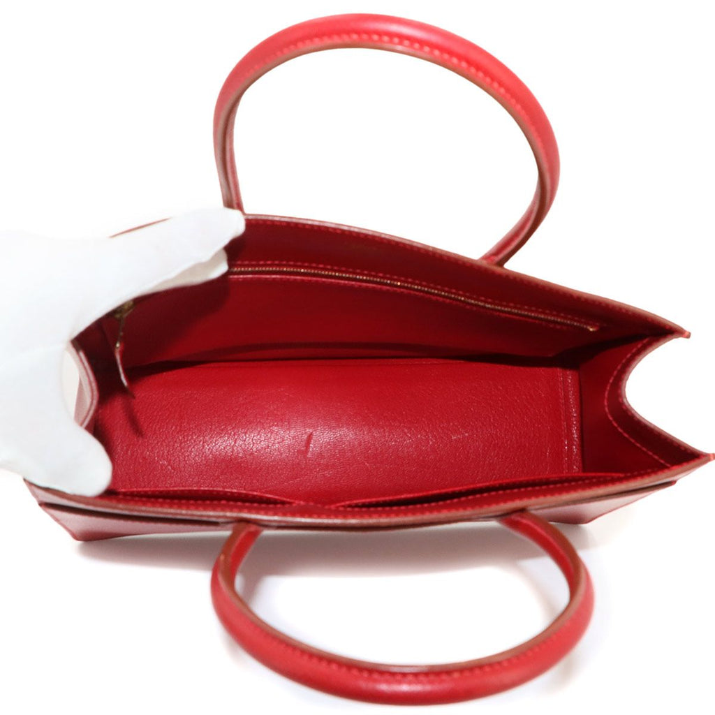 Hermes Whitebus PM Tote Bag Lycee Red Gold White Bass PM — view 7