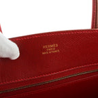 Hermes Whitebus PM Tote Bag Lycee Red Gold White Bass PM — view 8