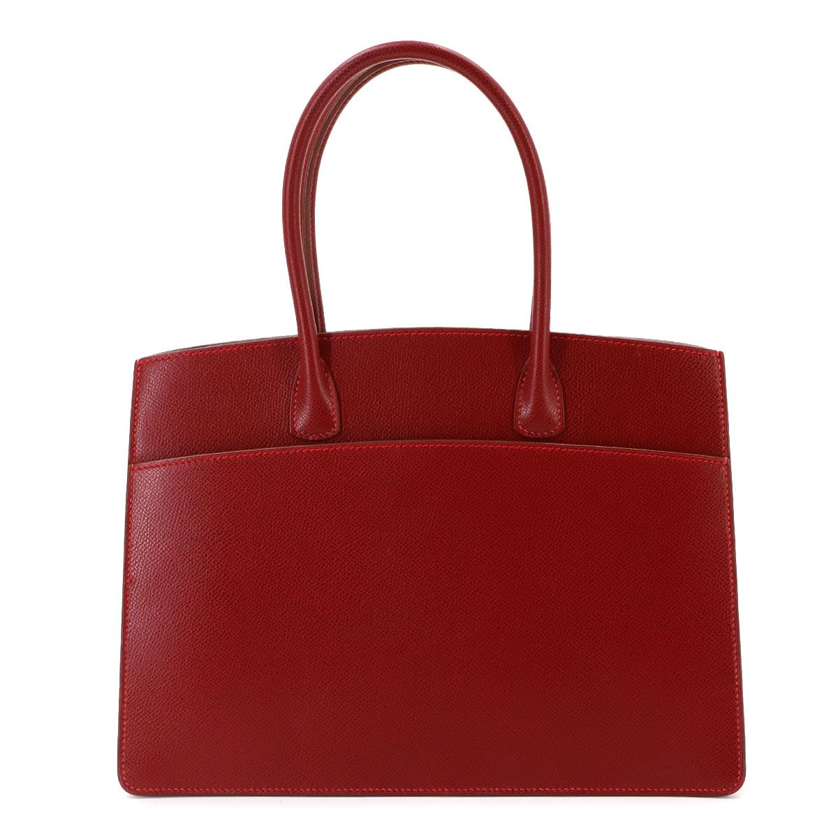 Hermes Whitebus PM Tote Bag Lycee Red Gold White Bass PM