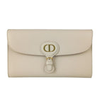 Dior Shoulder Bag Bobby East West Chain Wallet Beige Leather Gold — view 2