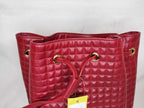 Celine Backpack C Charm Small Red Leather Gold — view 3