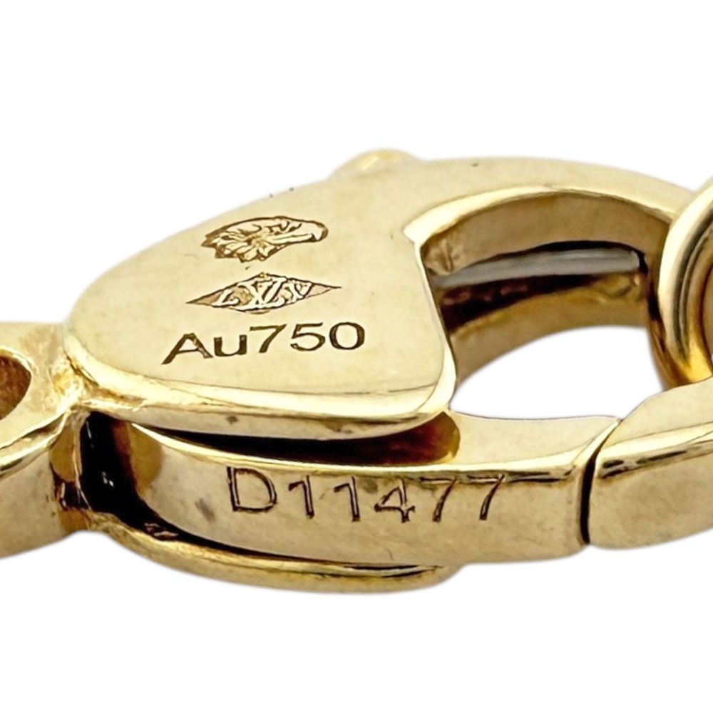 Louis Vuitton Pendentif Vault One Necklace 18k Yellow Gold Diamond — view 7