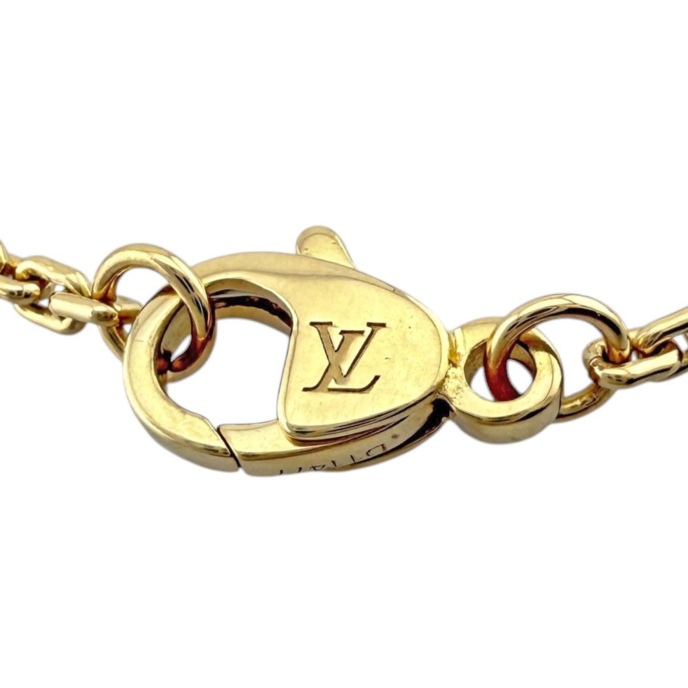 Louis Vuitton Pendentif Vault One Necklace 18k Yellow Gold Diamond — view 5