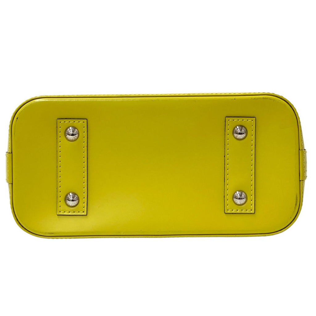 Louis Vuitton Epi 2-Way Shoulder Bag Alma BB Pistache Yellow Mini Small Handle — view 3