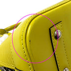 Louis Vuitton Epi 2-Way Shoulder Bag Alma BB Pistache Yellow Mini Small Handle — view 7