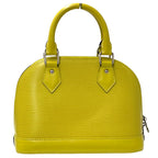 Louis Vuitton Epi 2-Way Shoulder Bag Alma BB Pistache Yellow Mini Small Handle — view 2