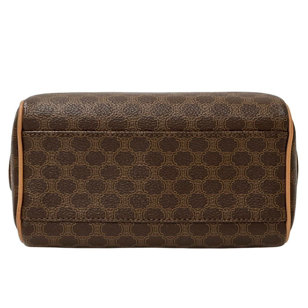 Celine Macadam 2-Way Shoulder Bag Brown Small Handle — view 3
