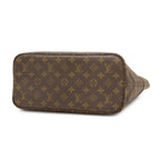 Louis Vuitton Tote Bag Neverfull MM Monogram Canvas Gold Brown Vintage — view 3