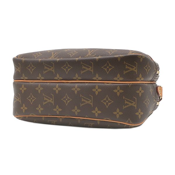 Louis Vuitton Shoulder Bag Reporter PM Monogram Canvas Gold Brown — view 3