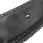 Dior Handbag Lady Classic Leather Black Red Silver Cannage — view 6