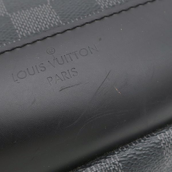 Louis Vuitton Belt Bag Avenue Damier Graphite Canvas Silver — view 6