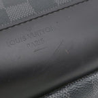 Louis Vuitton Belt Bag Avenue Damier Graphite Canvas Silver — view 6
