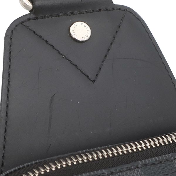 Louis Vuitton Belt Bag Avenue Damier Graphite Canvas Silver — view 7