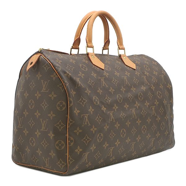 Louis Vuitton Speedy 40 Monogram Canvas Gold Boston Bag — view 2