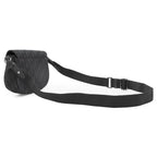 Dior Shoulder Bag Saddle Messenger Fabric Calfskin Black Silver Oblique Jacquard — view 2