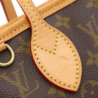 Louis Vuitton 2-Way Bag Neverfull BB Monogram Canvas Gold Brown — view 5