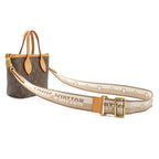 Louis Vuitton 2-Way Bag Neverfull BB Monogram Canvas Gold Brown — view 2